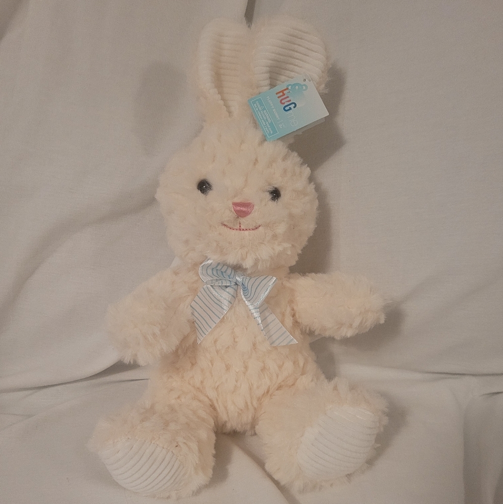 NWT stuffed white bunny